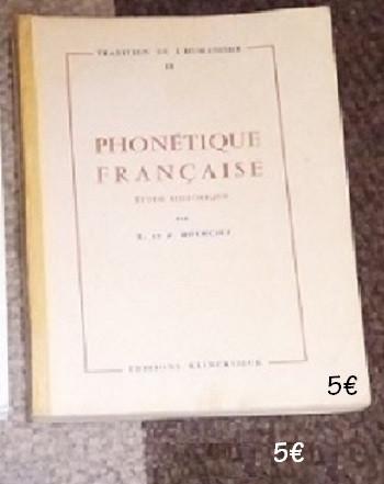 étude de la phonétique frç cneuf 9€  OU  utilisé 5€, Boeken, Studieboeken en Cursussen, Ophalen of Verzenden, Gelezen, Hoger Onderwijs