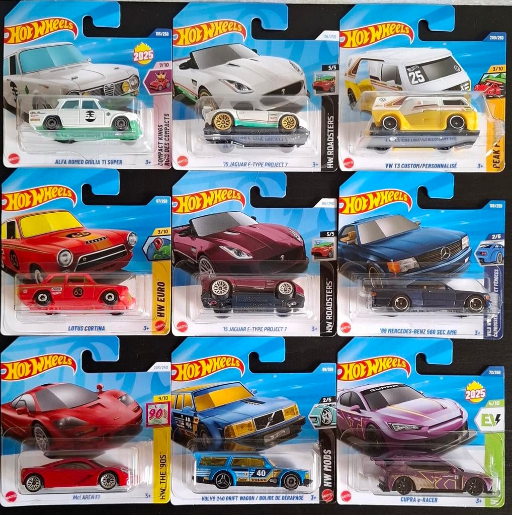 Europese hot wheels, Verzamelen, Zo goed als nieuw