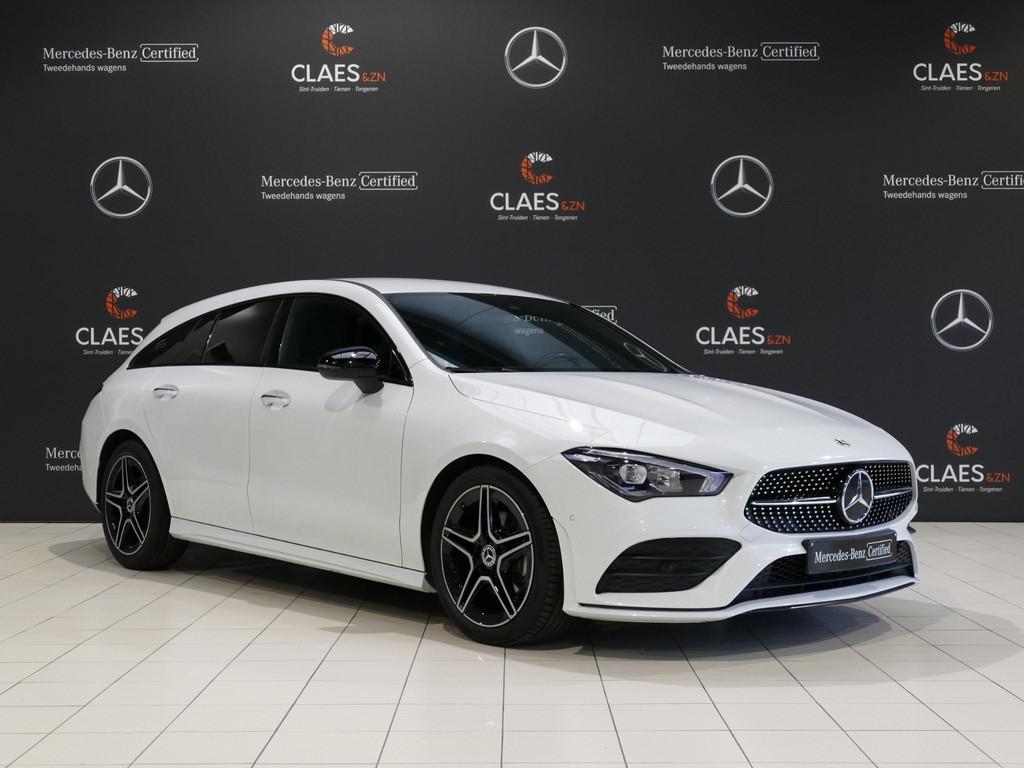 Mercedes-Benz CLA-klasse 180d Shooting Brake AMG Line DOS 39, Auto's, Mercedes-Benz, CLA, Stof, Gebruikt, Zwart