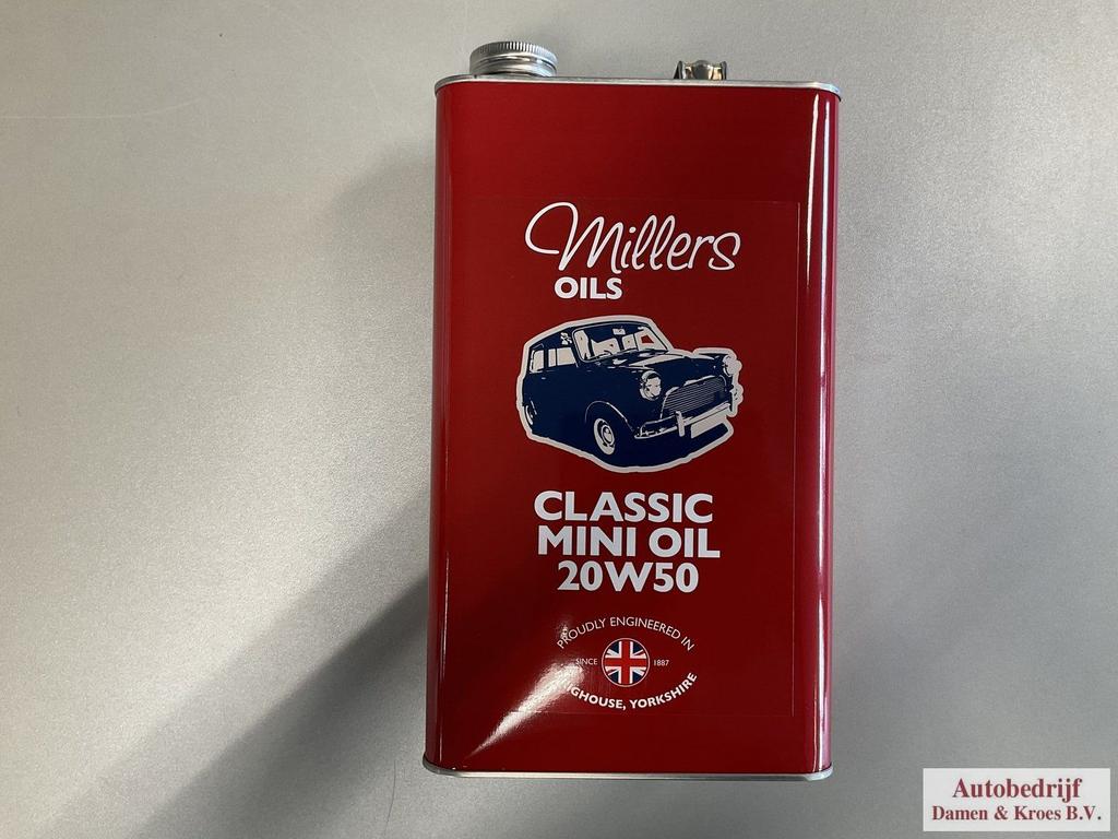 Miller Oils Classic MINI Oil 20W50 5 liter, Enlèvement ou Envoi, -, -, -