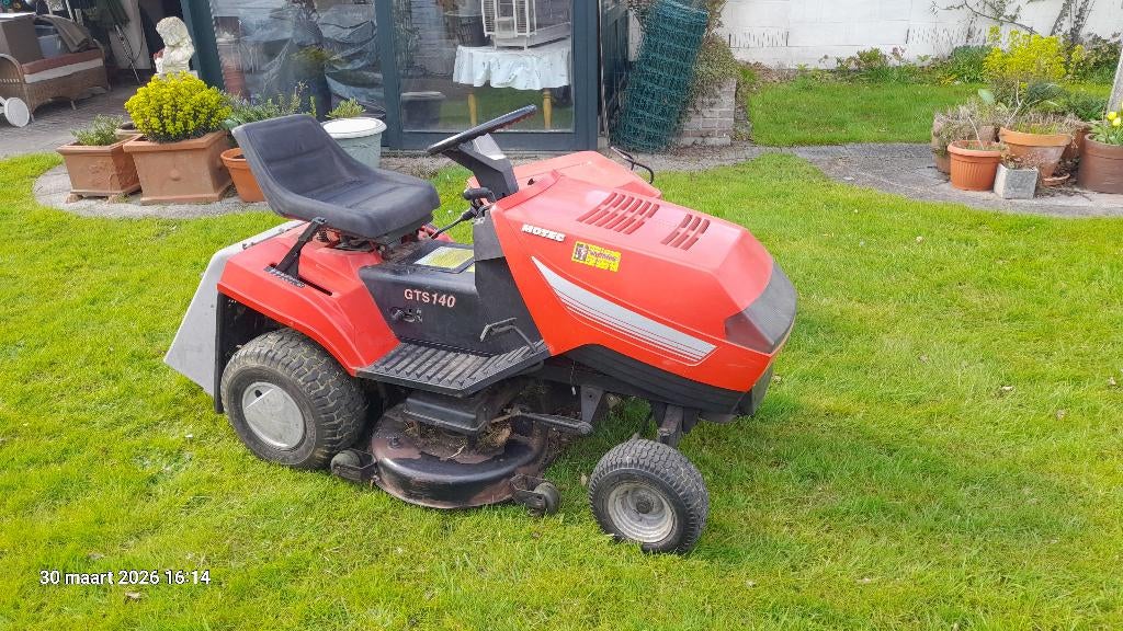 Zitmaaier MOTEC  -  GTS 140, Enlèvement, Utilisé, Démarrage électrique, 90 à 120 cm
