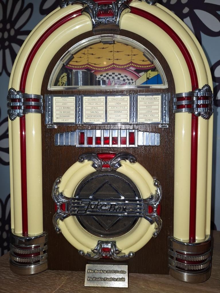 Tafel jubox met licht, Verzamelen, Ophalen