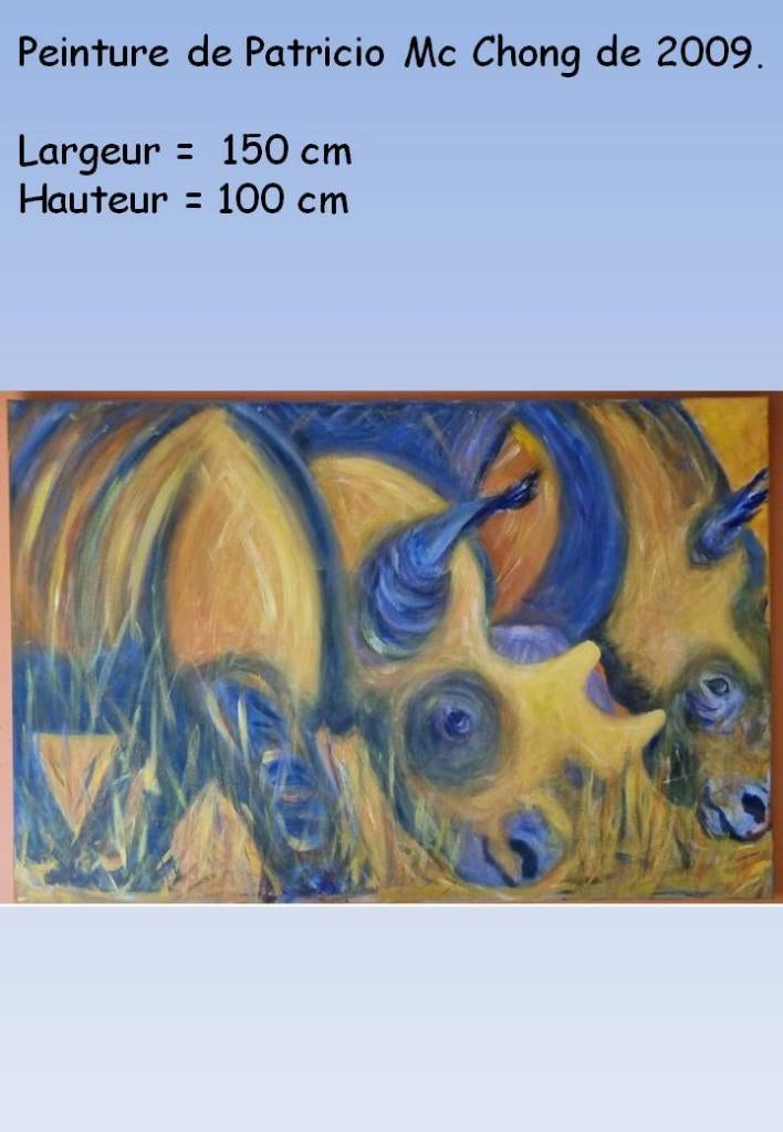 Peinture de Patricio Mc Chong 2009, Antiquités & Art, Enlèvement
