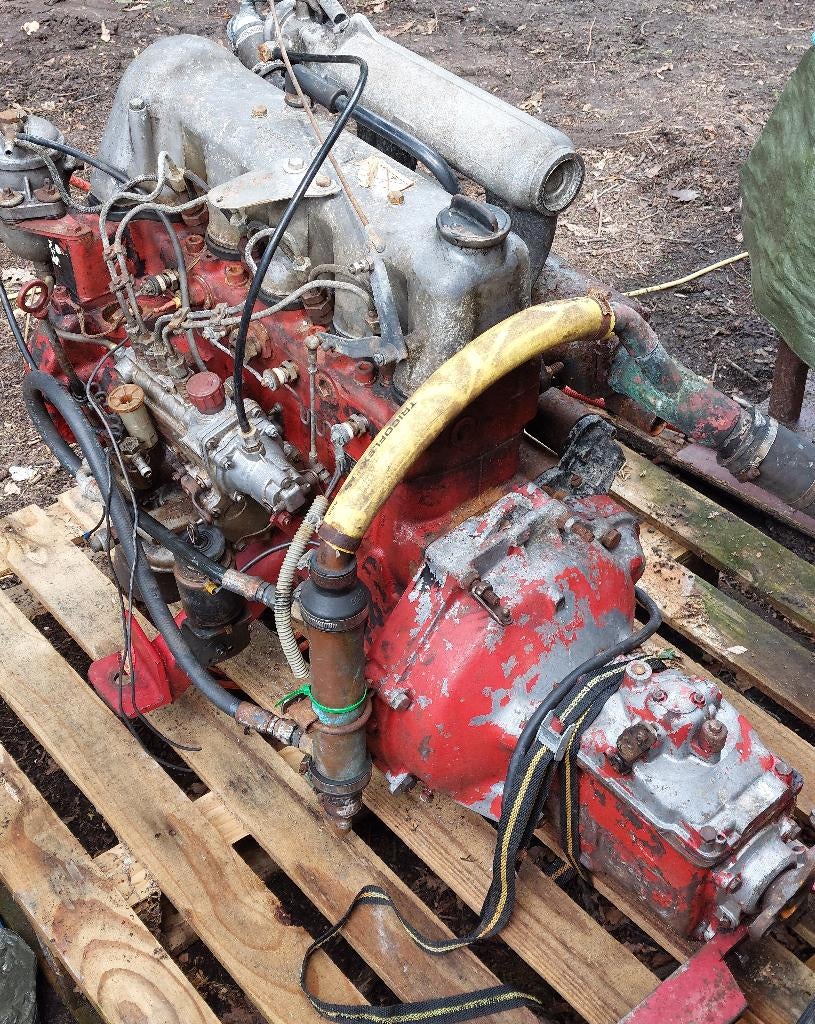 Mercedes bootmotor, 4 cil.   +/- 55pk, Motor en Besturing