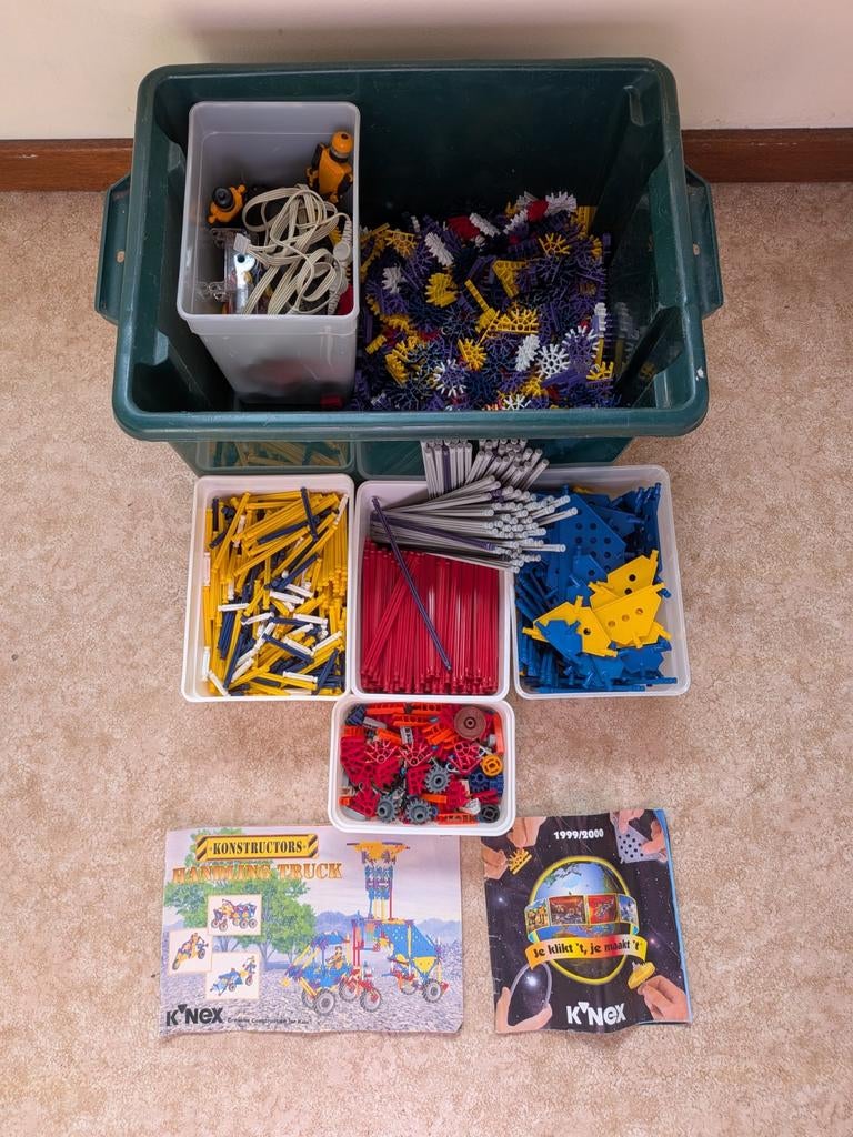 Groot lot Knex, Ophalen of Verzenden, Zo goed als nieuw, K'nex