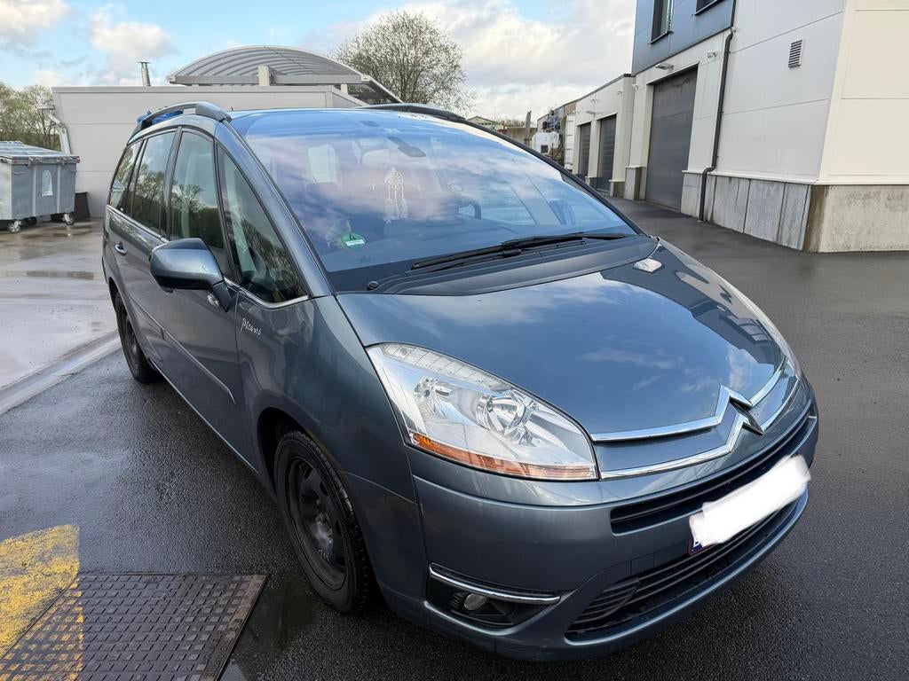 Citroën c4 grand picasso, Auto's, Monovolume, Zwart, 5 deurs, Particulier
