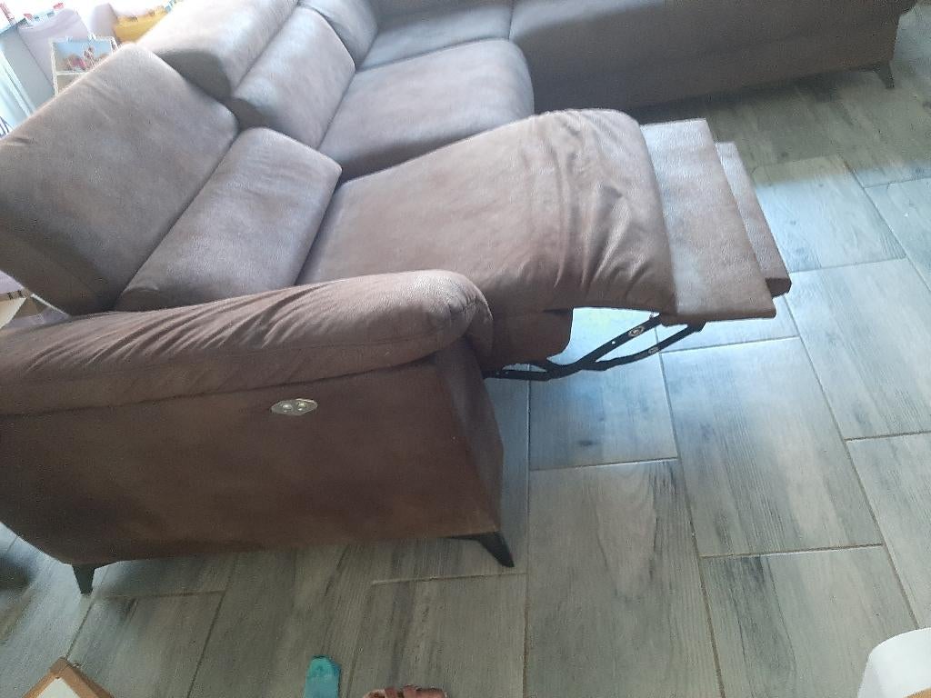 Salon, Enlèvement, Comme neuf, Cuir