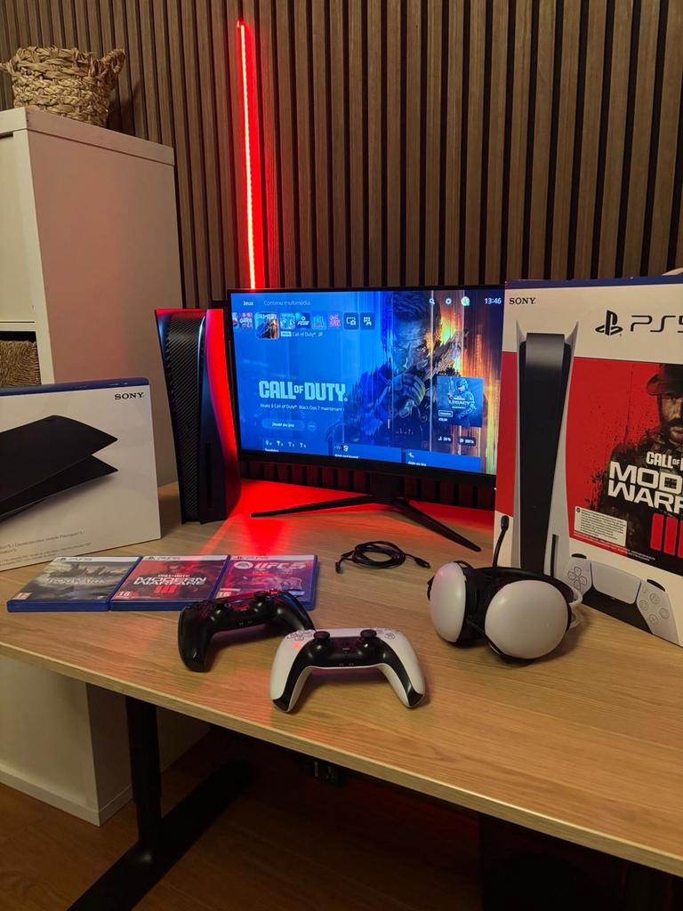 Pack PlayStation 5 complet à vendre, Consoles de jeu & Jeux vidéo, Enlèvement