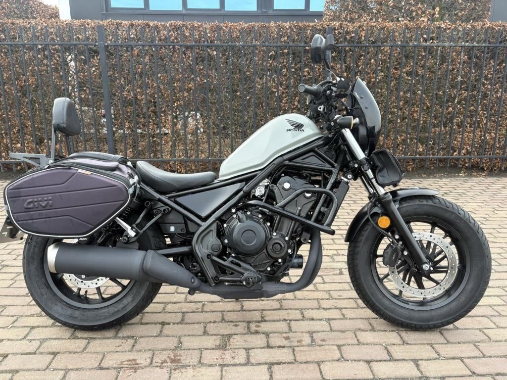 Honda Rebel 500 - ABS, Motoren, Motoren | Honda, Chopper, Bedrijf, Minimaal motorrijbewijs A2, LED Verlichting