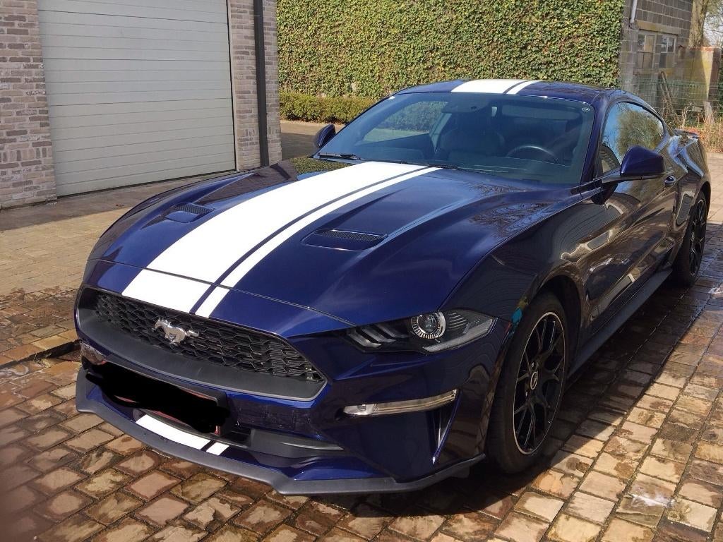 Ford Mustang 2.3 EcoBoost in nieuwstaat! 2019  - 20.700 km, Auto's, Ford, Voorwielaandrijving, 4 zetels, 199 g/km, Leder