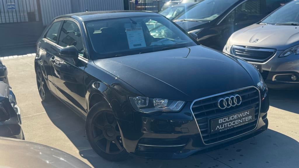 Audi A3 Tsi Benzine 1.4 Coupe 2013 195.xxxkm Topstaat Garant, Voorwielaandrijving, Stof, Zwart, Parkeersensor
