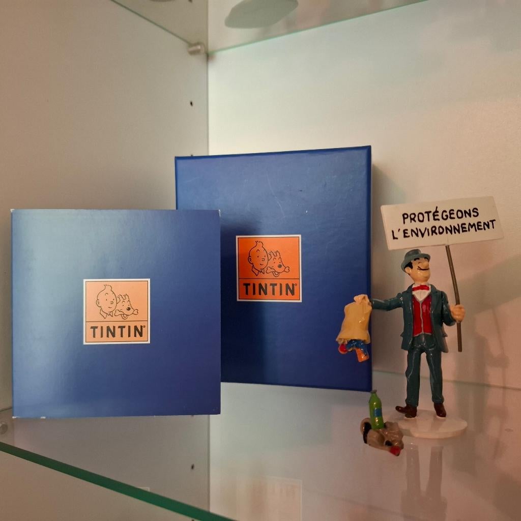 Tintin Moulinsart pixi carte de voeux Séraphin Lampion, Enlèvement ou Envoi, Comme neuf