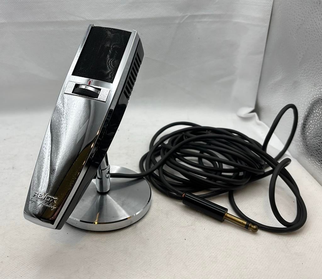 Vintage Revox 1960s Microphone with Stand, Musique & Instruments, Microphones, Enlèvement ou Envoi, Utilisé