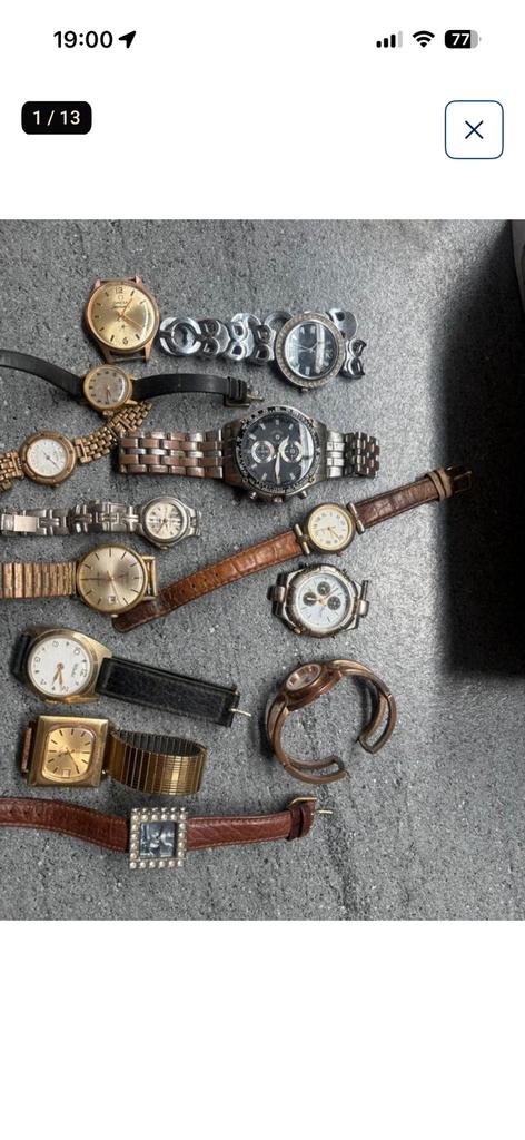 Lot/partij/oude/antieke horloges 45 stuks, Handtassen en Accessoires, Ophalen of Verzenden, Zo goed als nieuw, Swatch