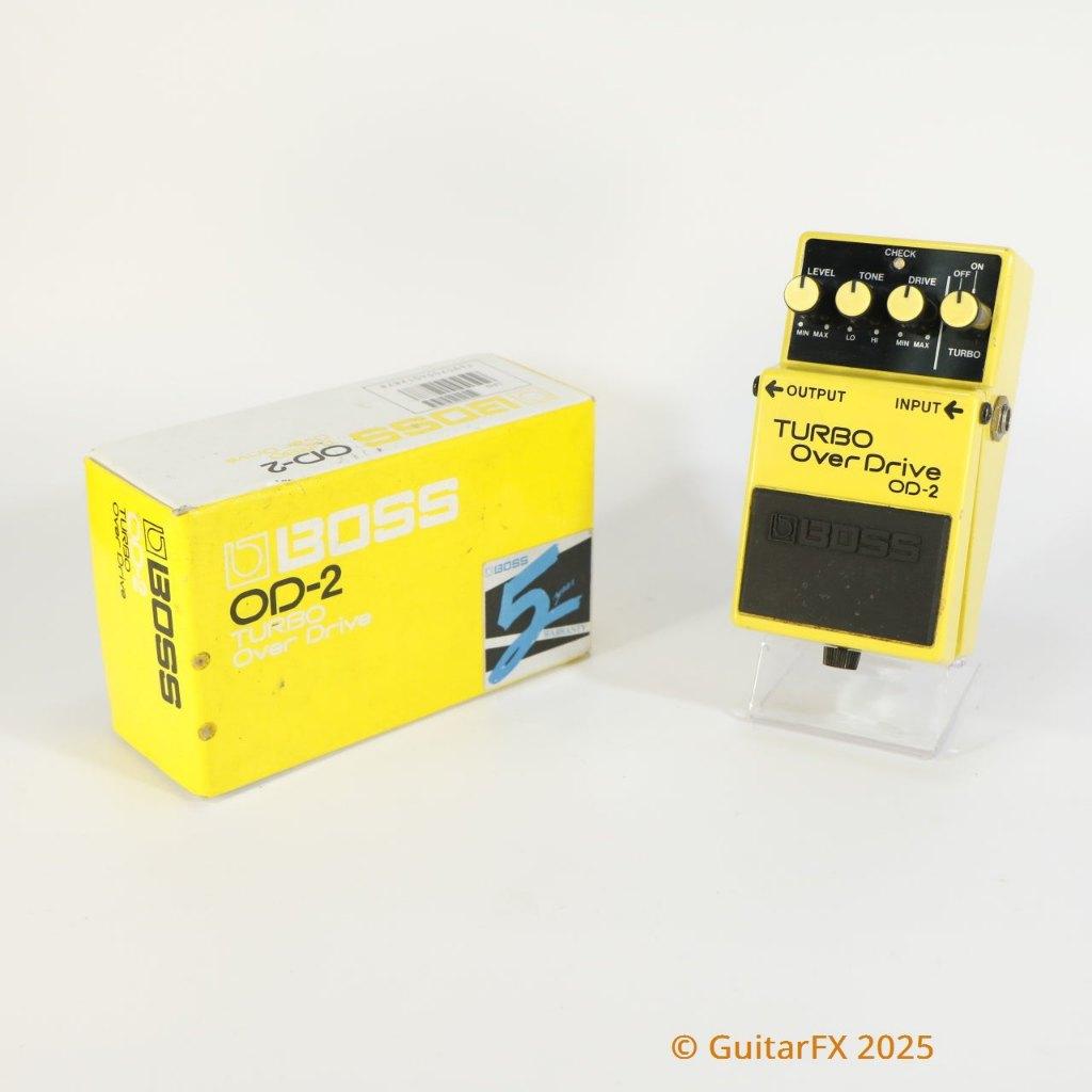 Boss OD-2 Turbo Overdrive Modded Studio Quality (Made In Tai, Enlèvement ou Envoi, Utilisé