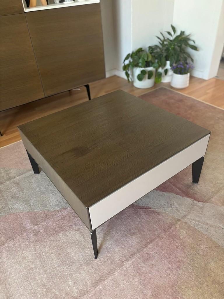 Salontafel eik- Mintjens Furniture - Bloom collectie BL 29, Huis en Inrichting, Ophalen, Gebruikt, 50 tot 100 cm, Vierkant