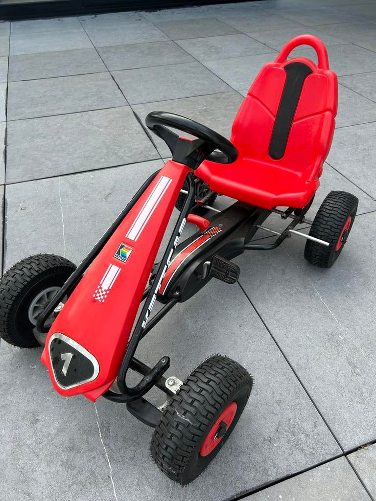 Go-kart Kettler, Enlèvement, Utilisé