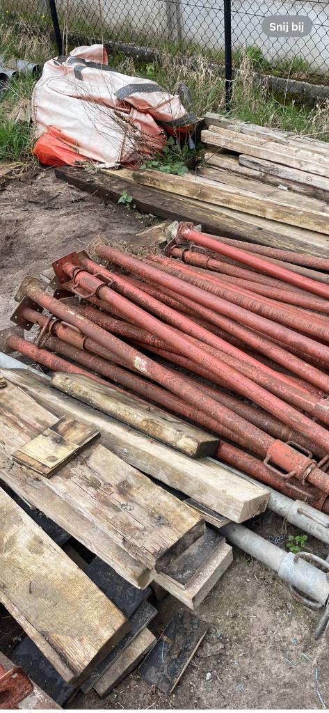 Bouwstippen (9€), Bricolage & Construction, Briques, Enlèvement ou Envoi, Utilisé, Béton