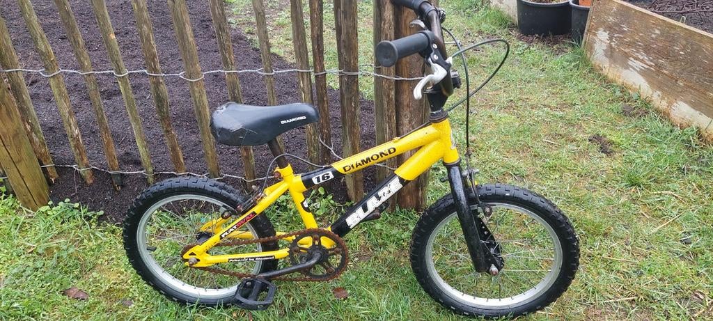 Kinderfiets BMX BLAZE Diamond 16, Ophalen