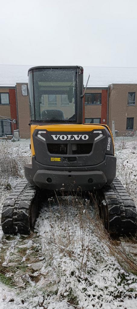 MINI PELLE VOLVO 2018  ECR 50 D  1320  HEURE BON ETAT, Articles professionnels, Enlèvement ou Envoi, Chargeuse-pelleteuse