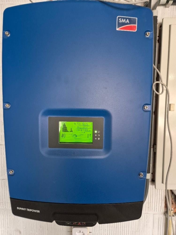 Omvormer SMA driefasig 6KW met nog 10 jaar garantie, Ophalen, Zo goed als nieuw