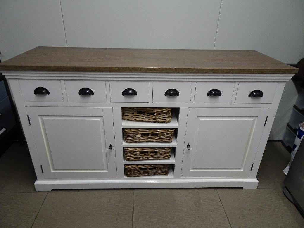 bijna nieuwe dressoir hard hout geen spaanplaat, Ophalen, Zo goed als nieuw, 50 tot 75 cm, 150 tot 200 cm