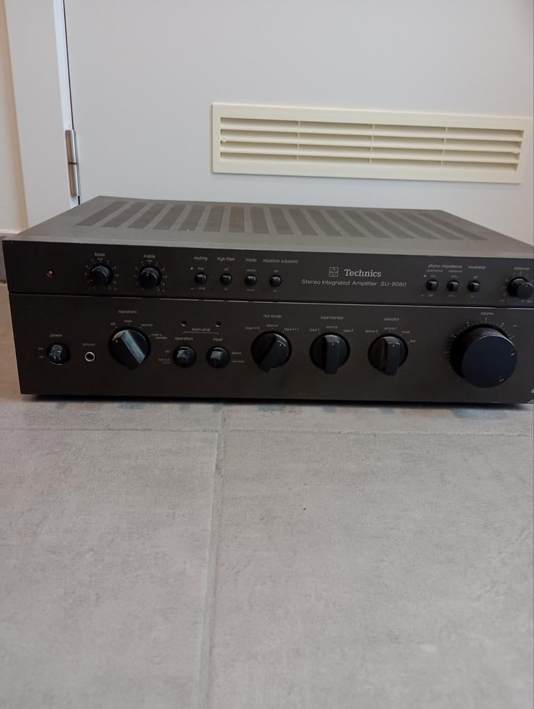 Versterker Technics SU8080, vintage, Audio, Tv en Foto, Versterkers en Ontvangers, Ophalen