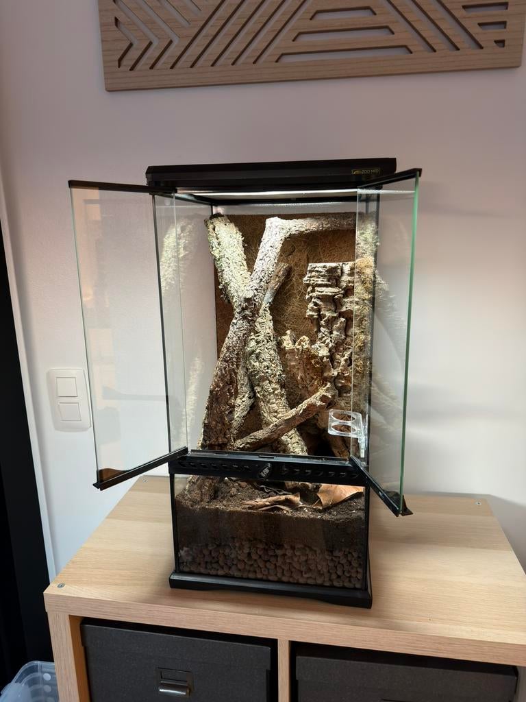 Terrarium Exoterra 30x30x60, Animaux & Accessoires, Enlèvement, Comme neuf