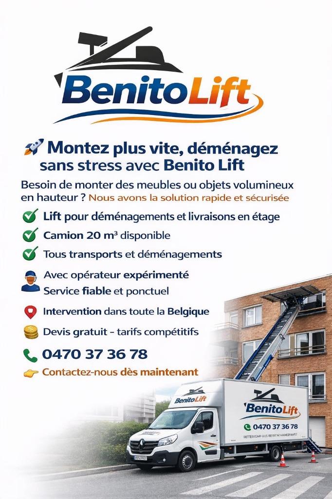 Lift & déménagement, Diversen, Ophalen of Verzenden