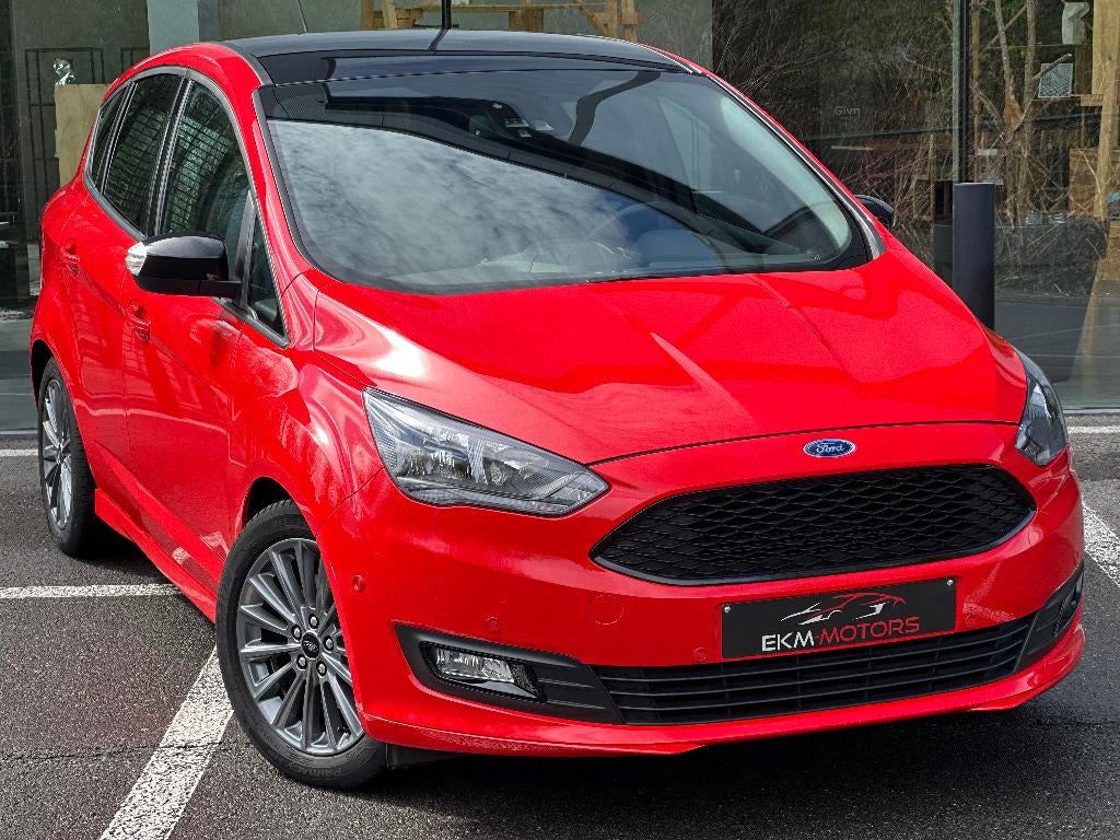 Ford C-Max 1.5/ST line / Airco / Parkeersensor/ 70051km, Autos, Ford, Achat, Entreprise, Boîte manuelle, Noir