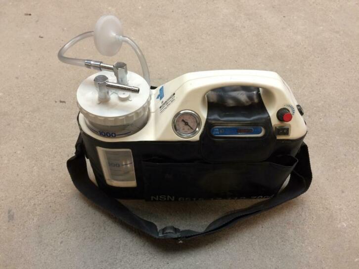 diverse soorten ambulance uitzuig pompen