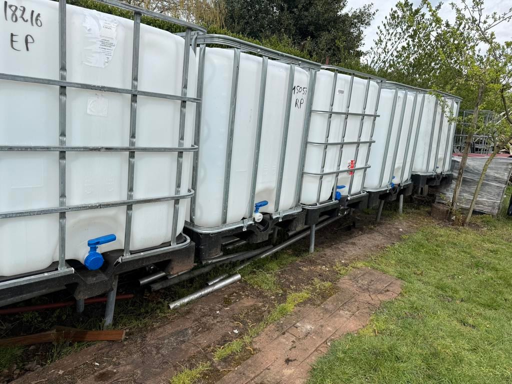 IBC, Tuin en Terras, Regentonnen, Ophalen, Zo goed als nieuw