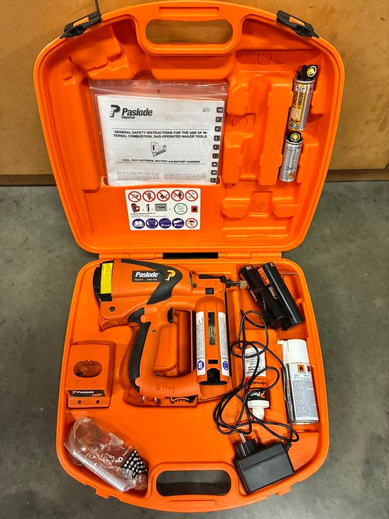 Paslode schieter, Doe-het-zelf en Bouw, Gereedschap | Handgereedschap, Ophalen, Zo goed als nieuw