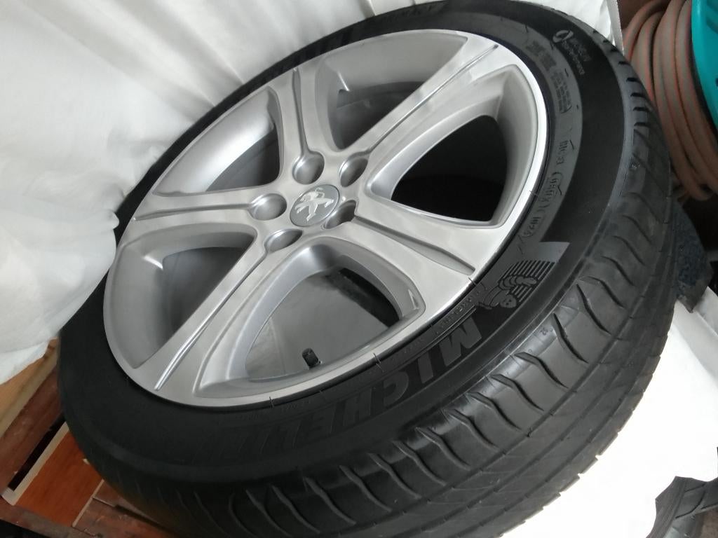 JANTES 18 PEUGEOT, Autos : Pièces & Accessoires, Pneus & Jantes, Pneus été, 18 pouces, Enlèvement, Jante(s)