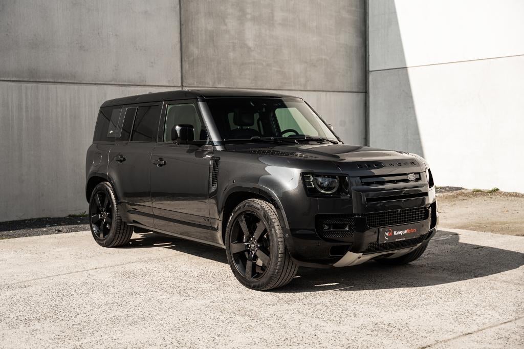 Land Rover Defender 110 5.0 V8 P525 - Utillitaire, Cuir, Argent ou Gris, Achat, Euro 6