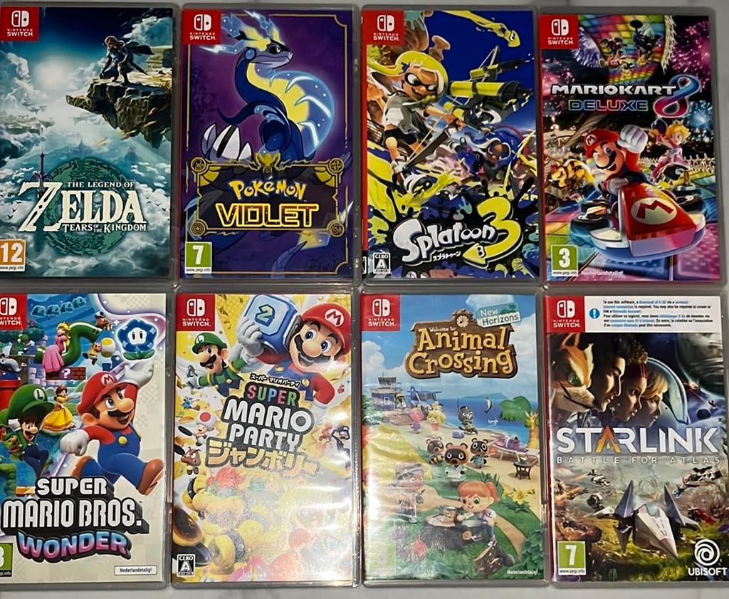 Nintendo Switch games Mario Zelda Pokémon + meer top staat, Ophalen of Verzenden, Zo goed als nieuw, Vanaf 7 jaar