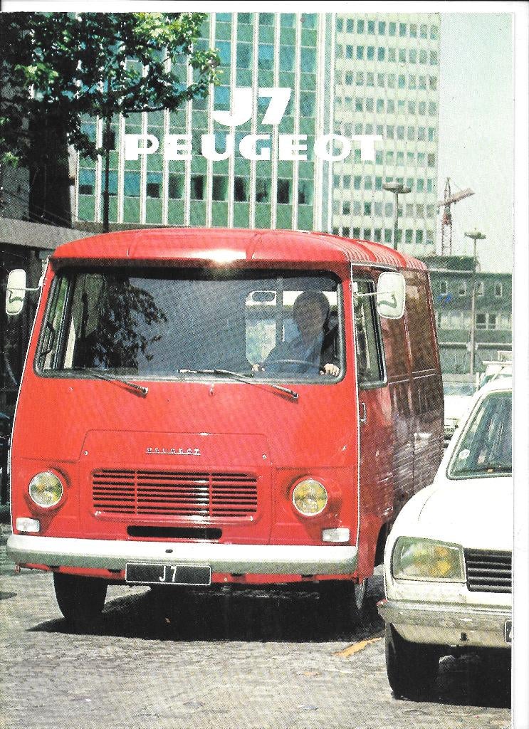 PEUGEOT J7, Enlèvement ou Envoi, Comme neuf, Peugeot