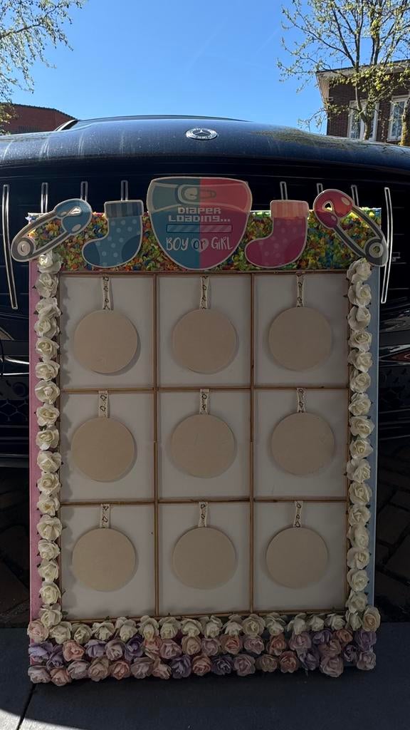 Gender Reveal Spelbord, Hobby & Loisirs créatifs, Articles de fête, Enlèvement ou Envoi, Utilisé