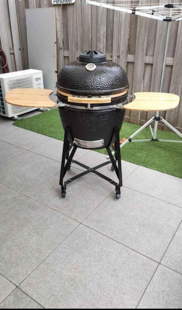 Kamado extra large 24inch xl met garantie, Tuin en Terras, Ophalen of Verzenden, Nieuw, Met accessoires