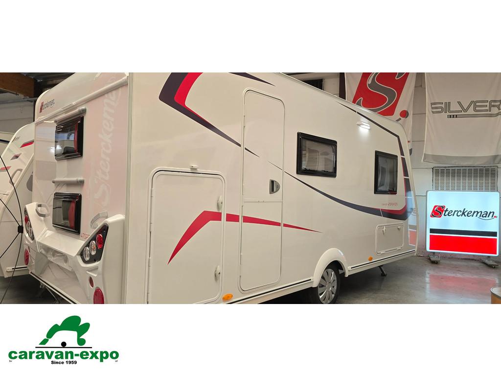 STERCKEMAN EASY 470PE COMFORT, Caravans en Kamperen, Caravans, Sterckeman, Bedrijf, 750 - 1000 kg, 5 tot 6 meter