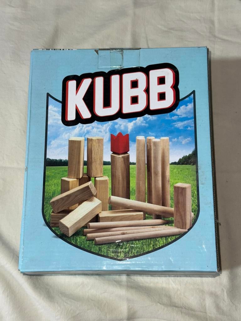 Buitenspeelgoed - Kubb (groot!), Ophalen of Verzenden, Zo goed als nieuw