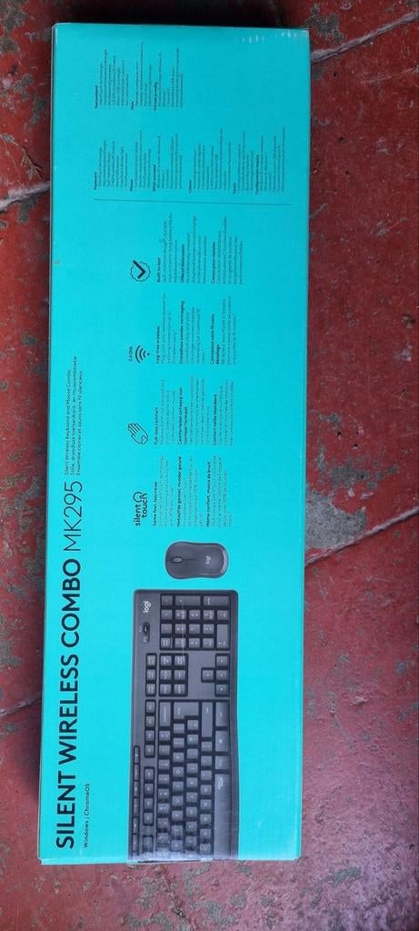 Logitech MK295 Silent draadloos toetsenbord + muis – NIEUW, Ophalen of Verzenden, Qwerty, Bedraad, Logitech