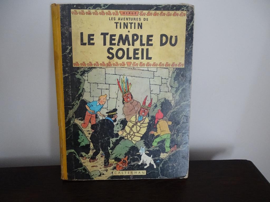 Bd Tintin Le temple du soleil, Livres, Enlèvement ou Envoi, Une BD, Utilisé, Hergé