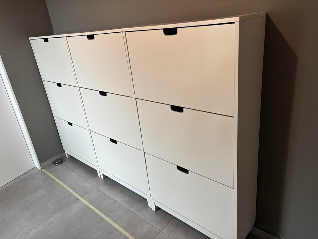 Schoenenkast IKEA (3 STUKS), Huis en Inrichting, Kasten | Schoenenkasten, Ophalen, Zo goed als nieuw