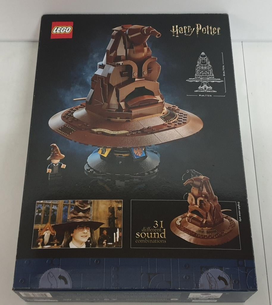 Lego 76429 Pratende Sorteerhoed huren - Harry Potter, Kinderen en Baby's, Lego, Harry Potter, Ophalen of Verzenden, Complete set