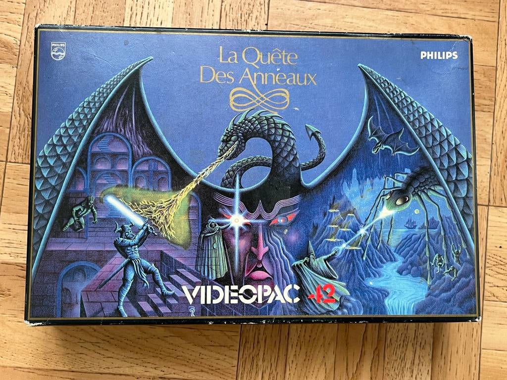 Jeu Videopac 42 : La Quête des Anneaux - Complet &collection, Consoles de jeu & Jeux vidéo, Consoles de jeu | Accessoires Autre