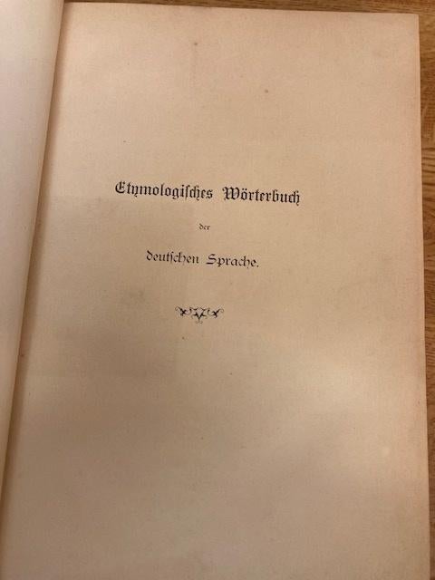 Etymologisches Wörterbuch der Deutschen Sprache, Boeken, Taal | Duits, Gelezen, Non-fictie, Ophalen of Verzenden, Friederich Kluge