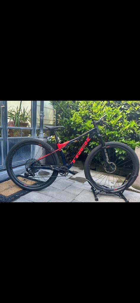 TREK Supercaliber 9.9 XX1 AXS mountainbike, rood, maat S, Ophalen, Zo goed als nieuw, Trek