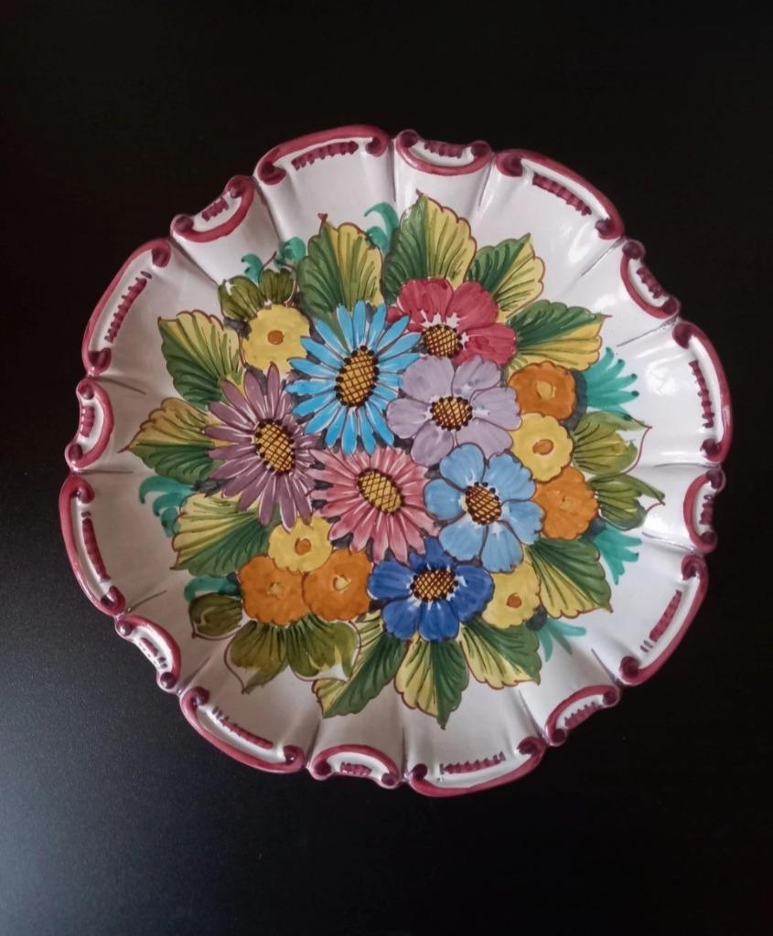 Assiette murale Vietri Italy, Ophalen of Verzenden