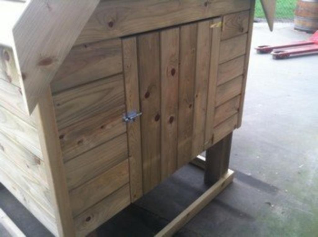 Geitenhok Chalet met speelplateau, Dieren en Toebehoren, Ophalen of Verzenden, Nieuw